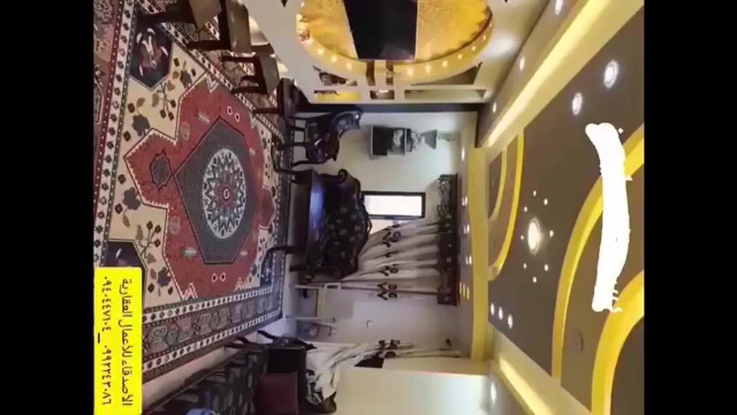 شقة بجبلة طابق تالت فني للبيع